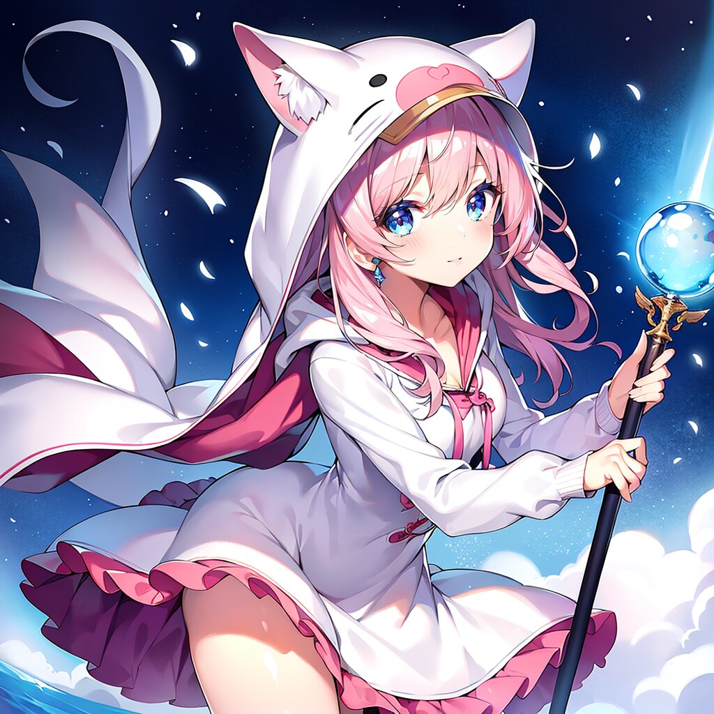 白魔導士の女の子