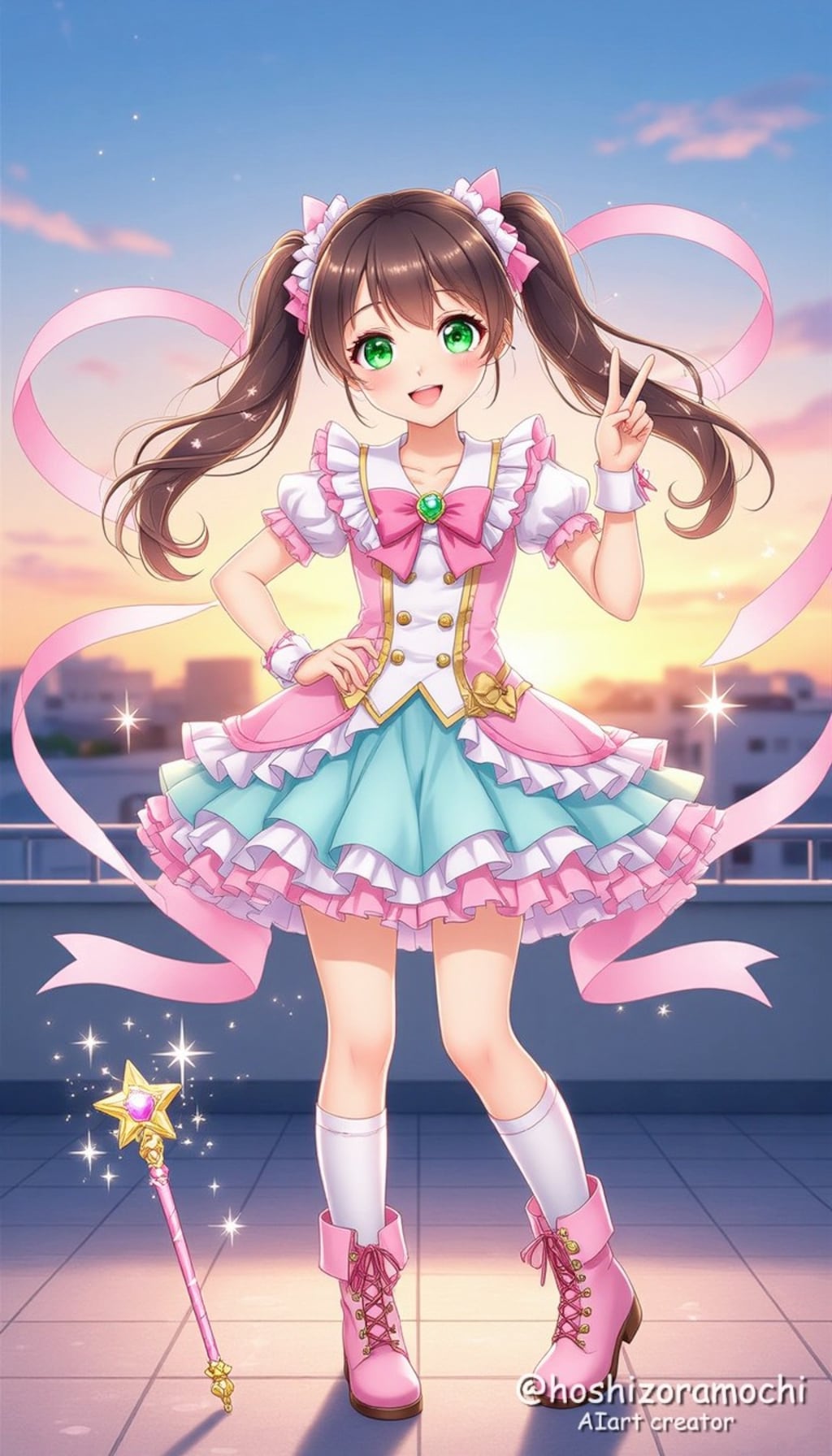 放課後の魔法少女、今日も世界を守ります - After-school magical girl protects the world today