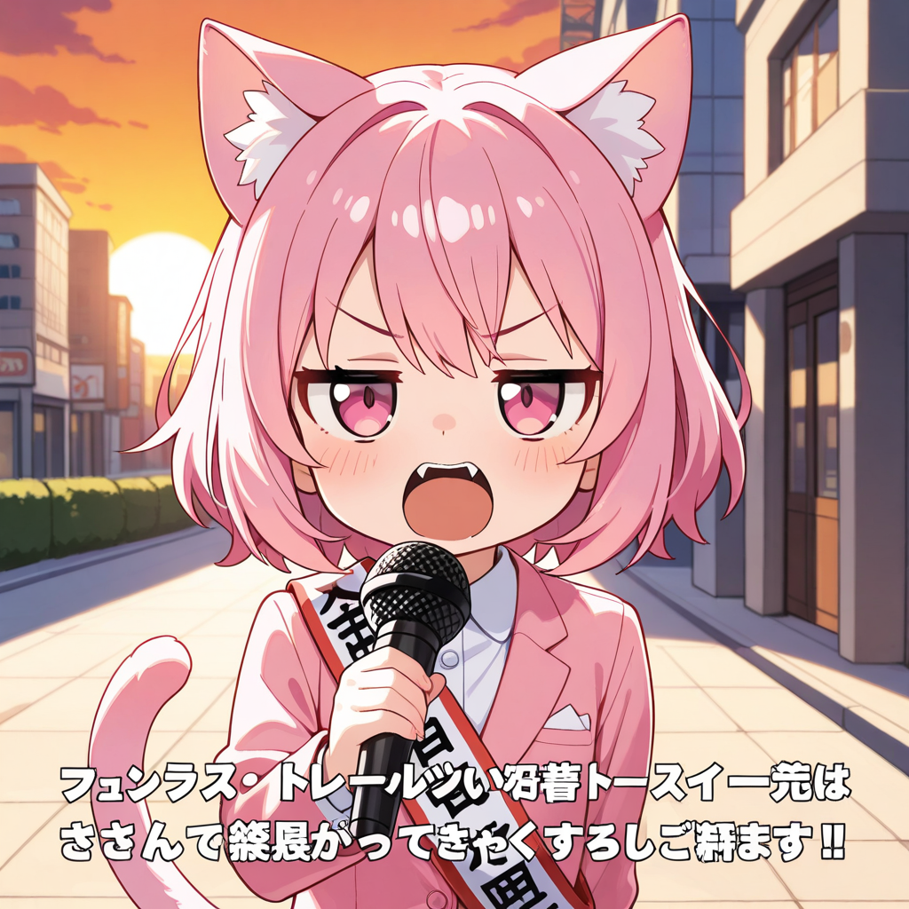 今日は演説の日