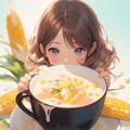 Corn soup 2 3枚目