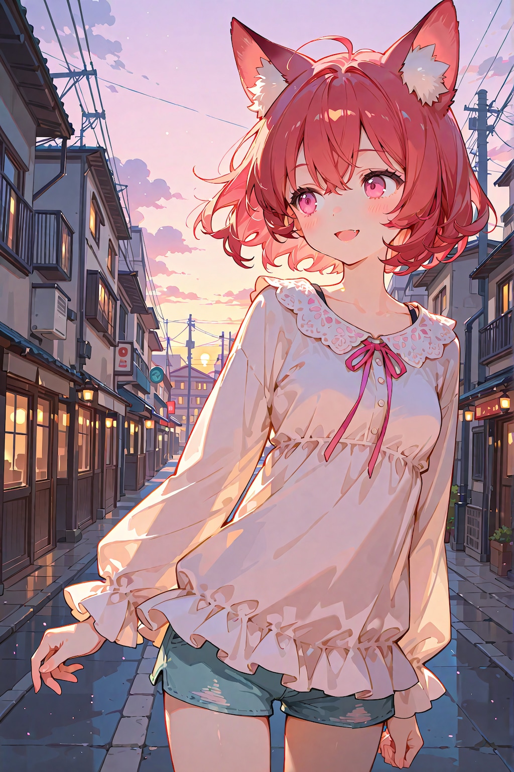 APRICOTで夕暮れおためし