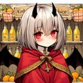 キンタマジュースの売り子をする悪魔神官ちゃん 2枚目