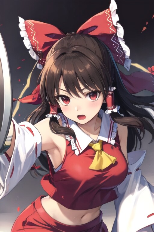 【コスプレ】博麗霊夢さん | の人気AIイラスト・グラビア