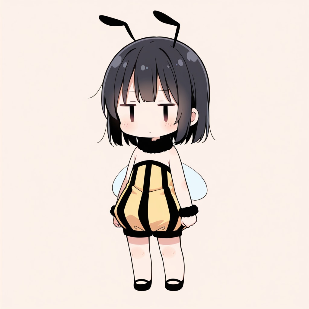着ぐるみ着せ替え（ミツバチ）