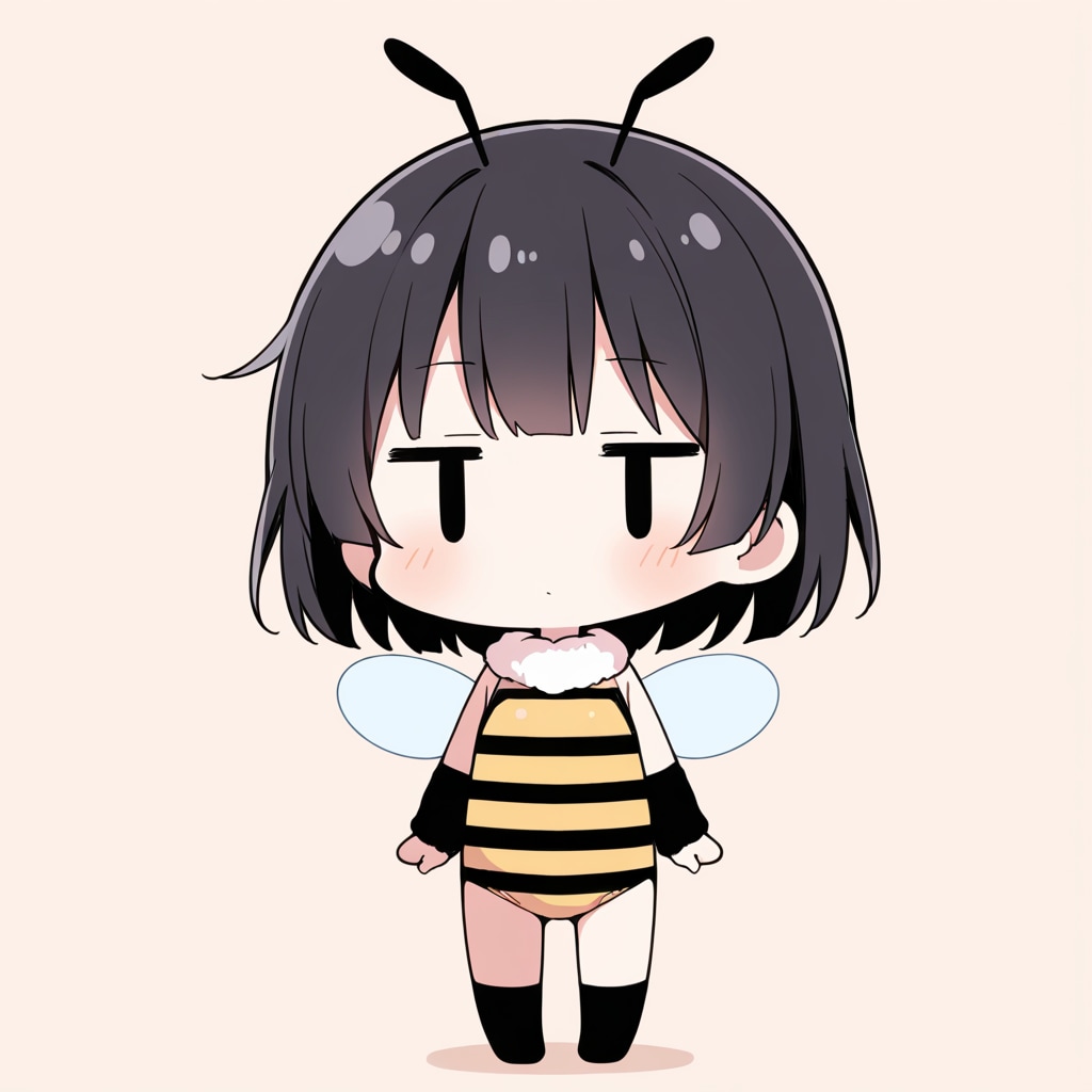 着ぐるみ着せ替え（ミツバチ）