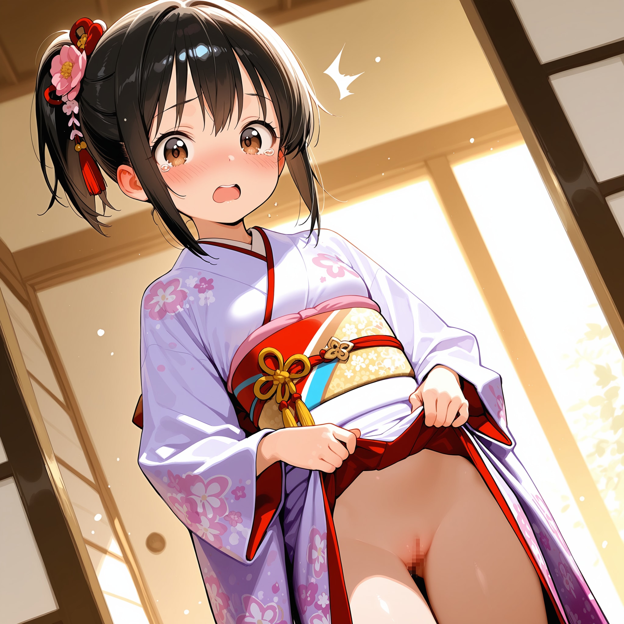 着物って下着つけないよね？