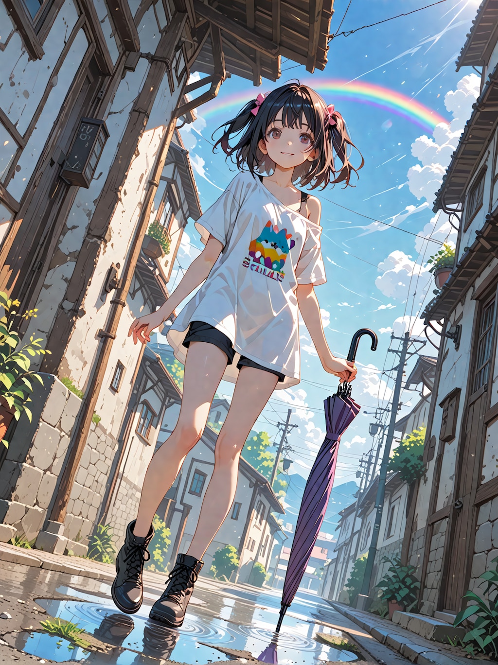 雨上がり