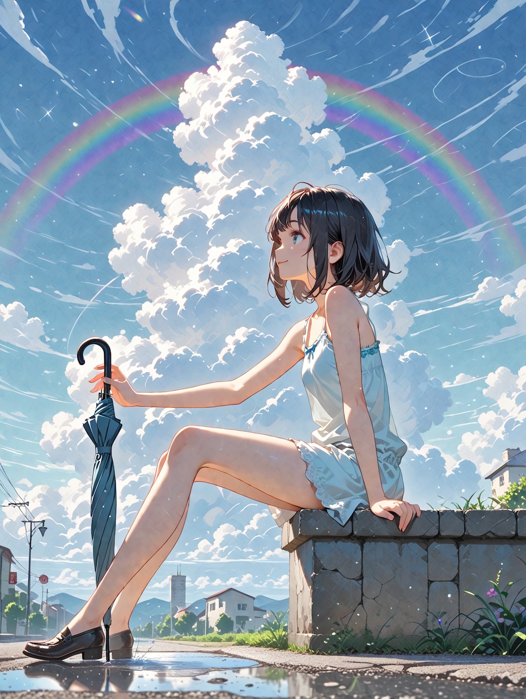 雨上がり