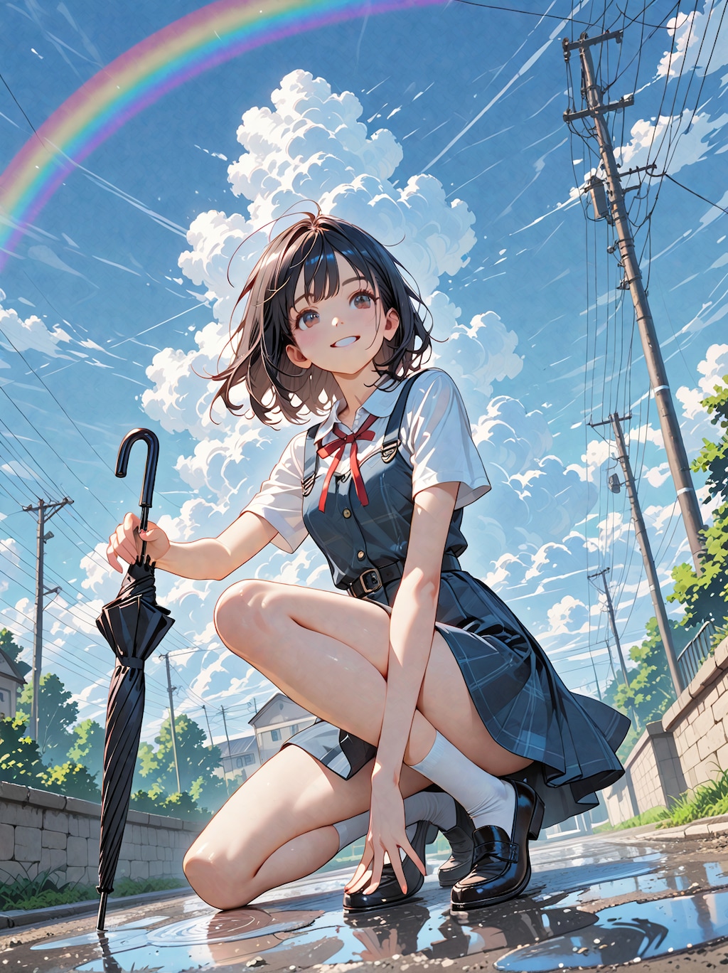 雨上がり