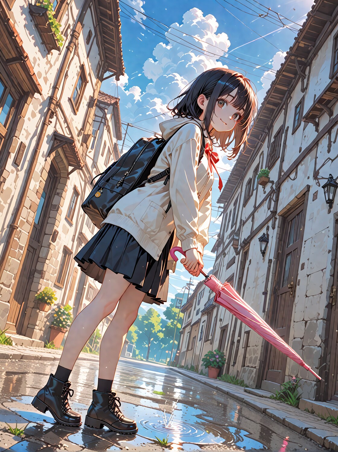 雨上がり
