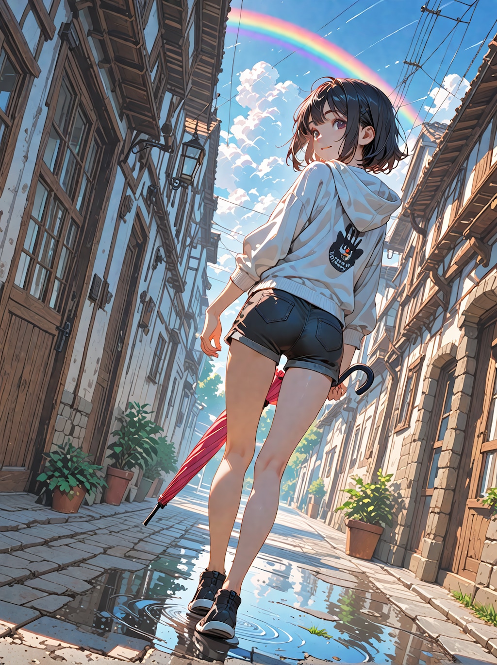 雨上がり