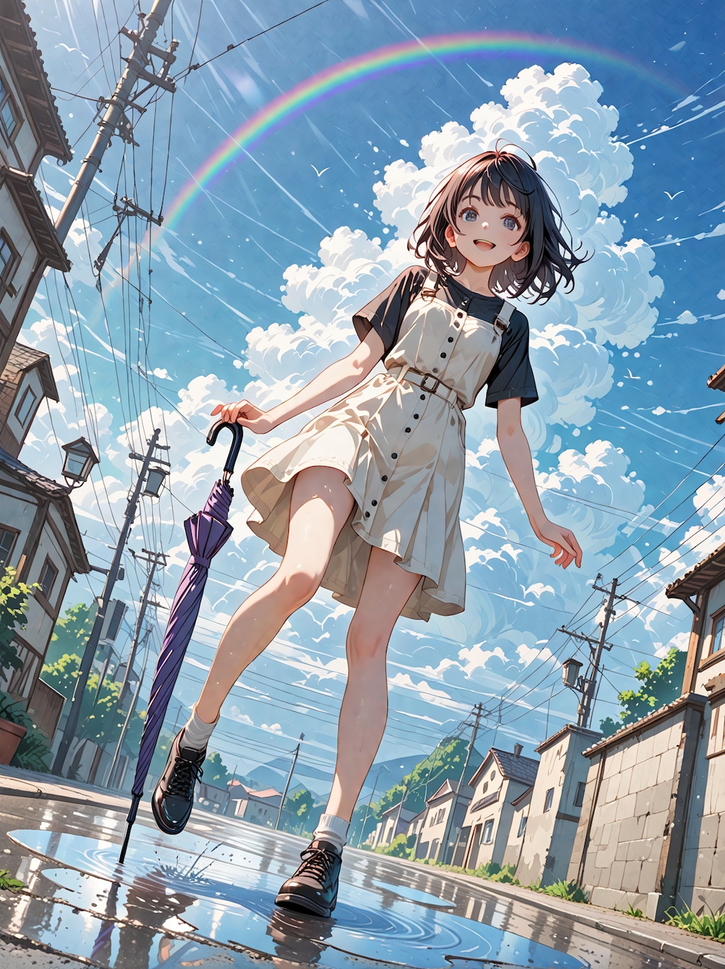 雨上がり