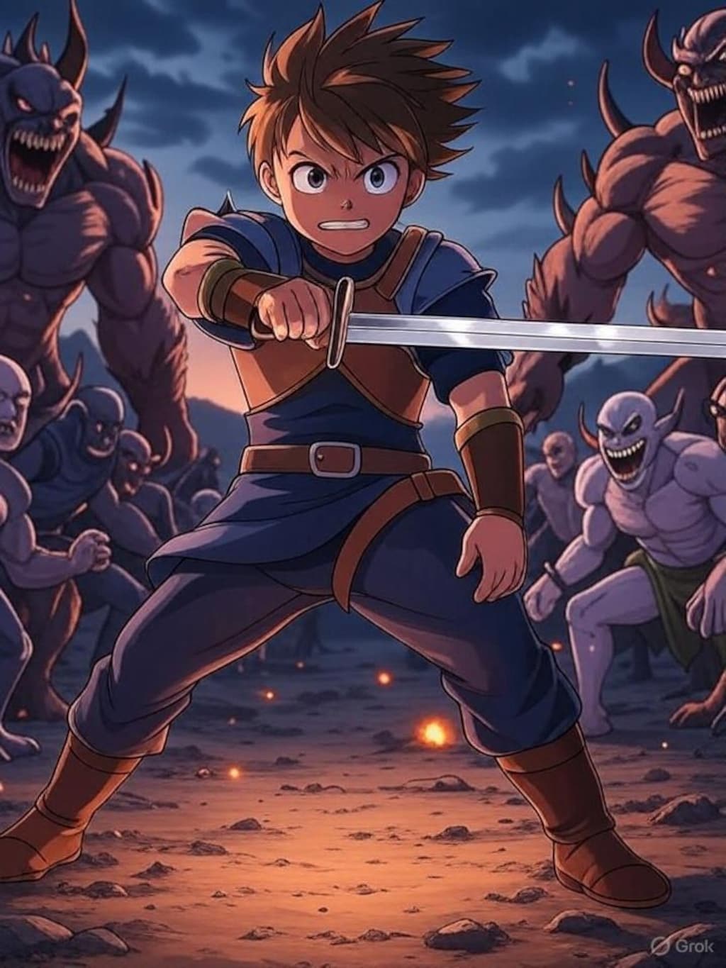 勇者と魔王の戦い