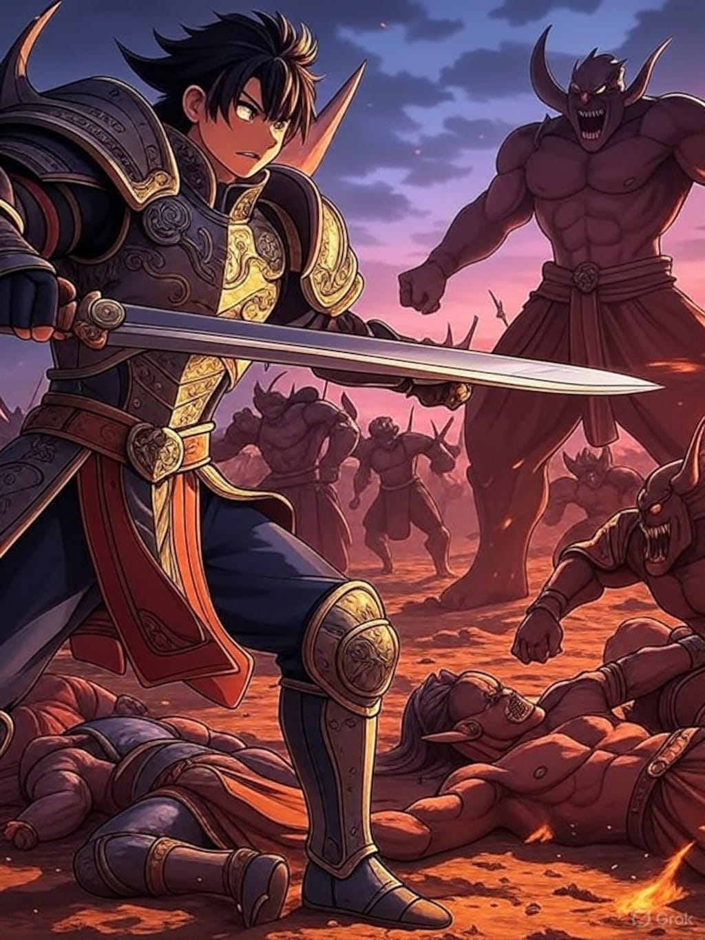 勇者と魔王の戦い