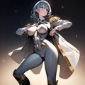 ボディスーツ × 修道服 × 軍服 × 聖騎士? 2枚目