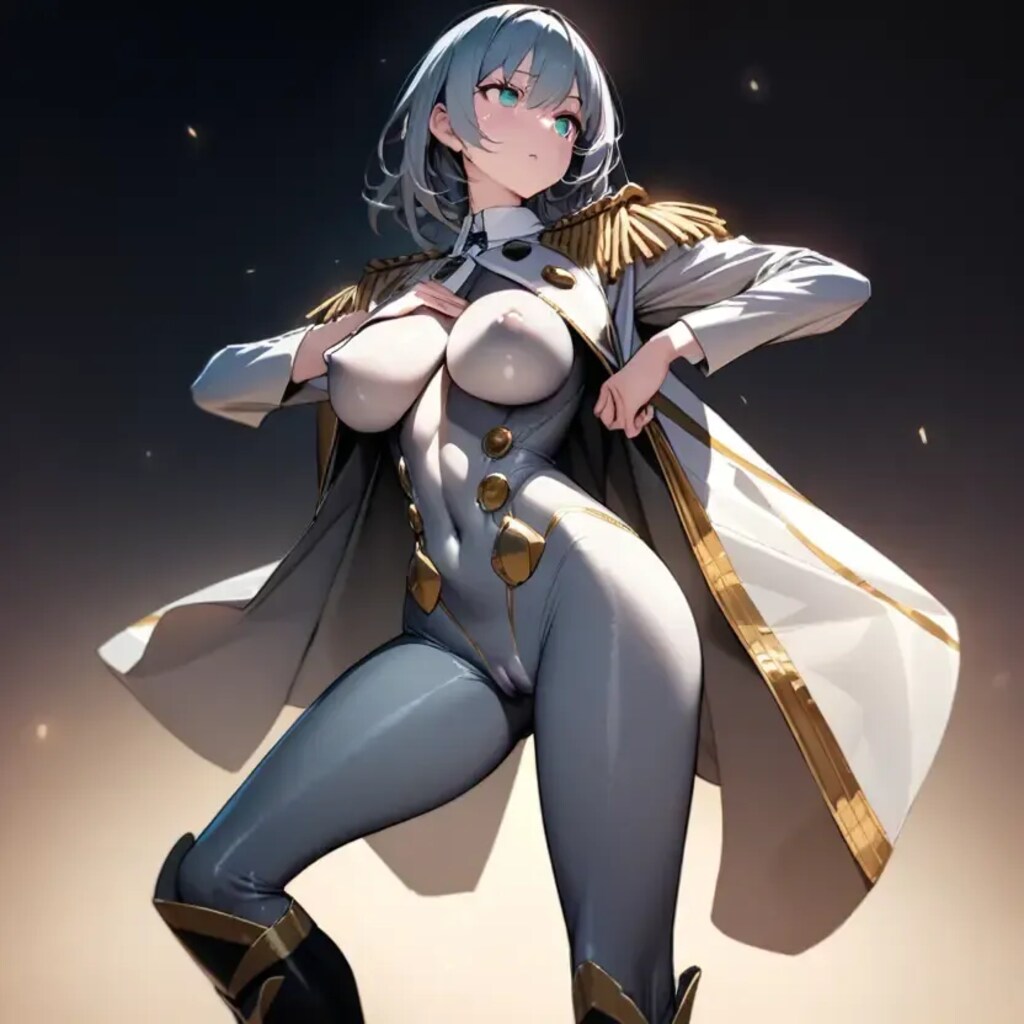 ボディスーツ × 修道服 × 軍服 × 聖騎士?