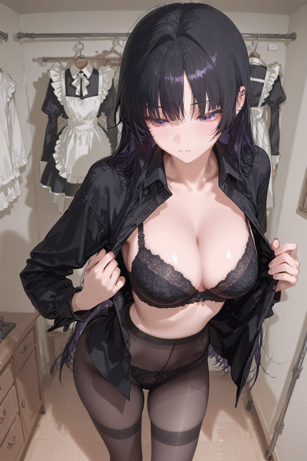 メイドのお着替え(大)
