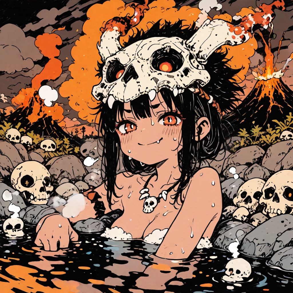 秘湯ボルケーノ | の人気AIイラスト・グラビア