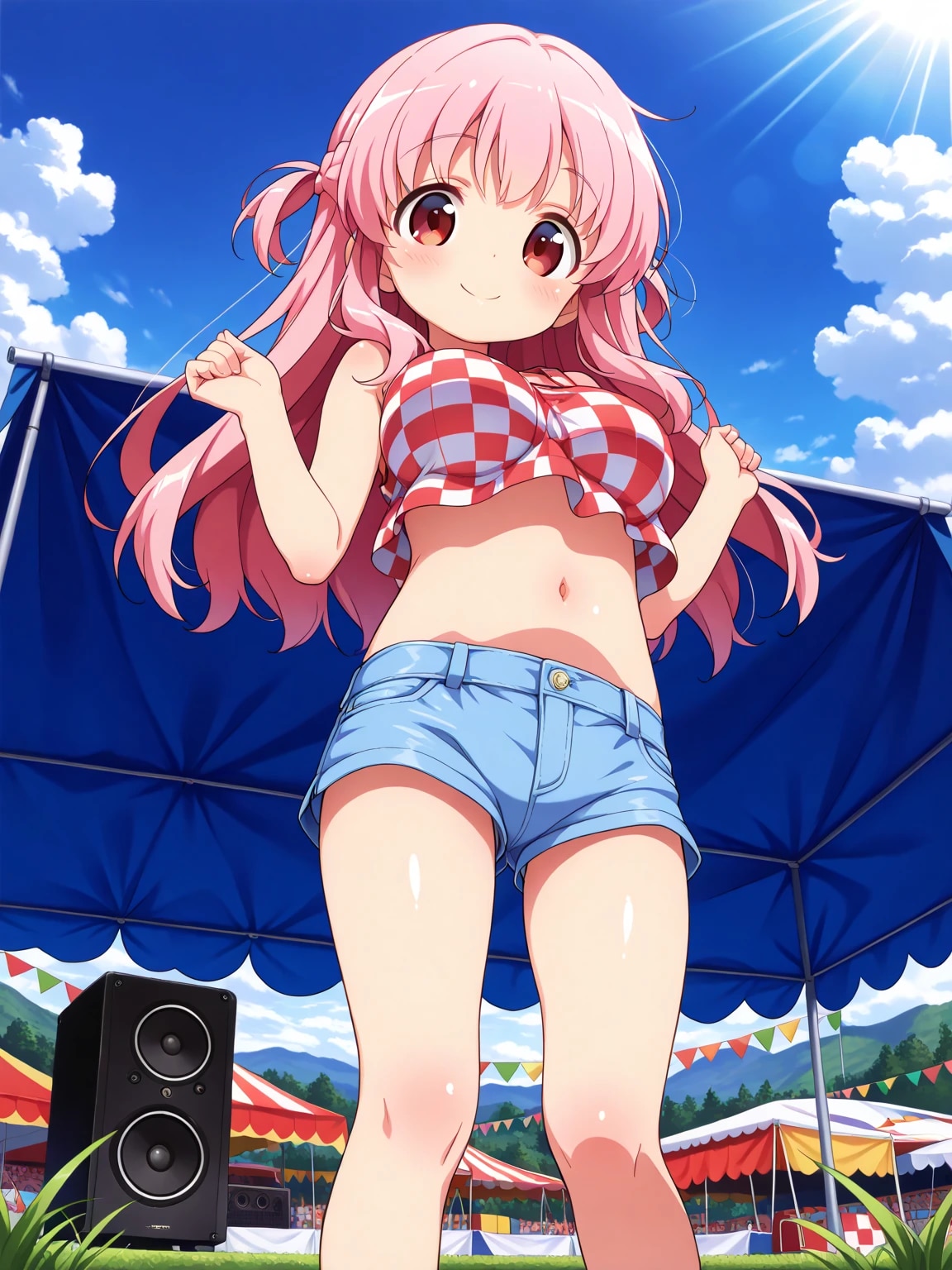 ぷにスコア100・りなちゃん | の人気AIイラスト・グラビア