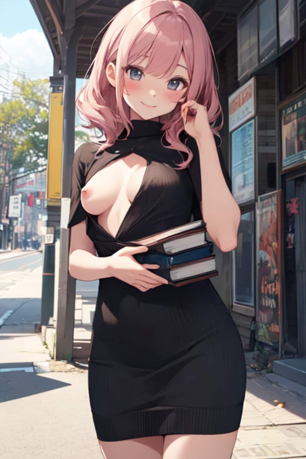 ざっくりニット