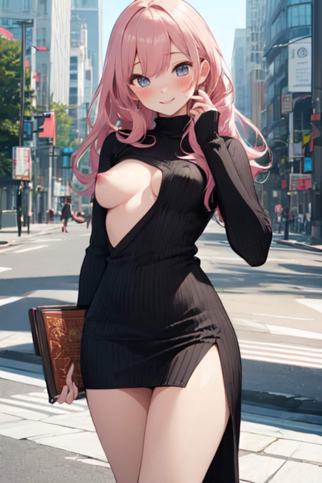 ざっくりニット