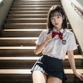 階段＆屋上パンチラ集③ 4枚目