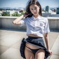 階段＆屋上パンチラ集③ 9枚目