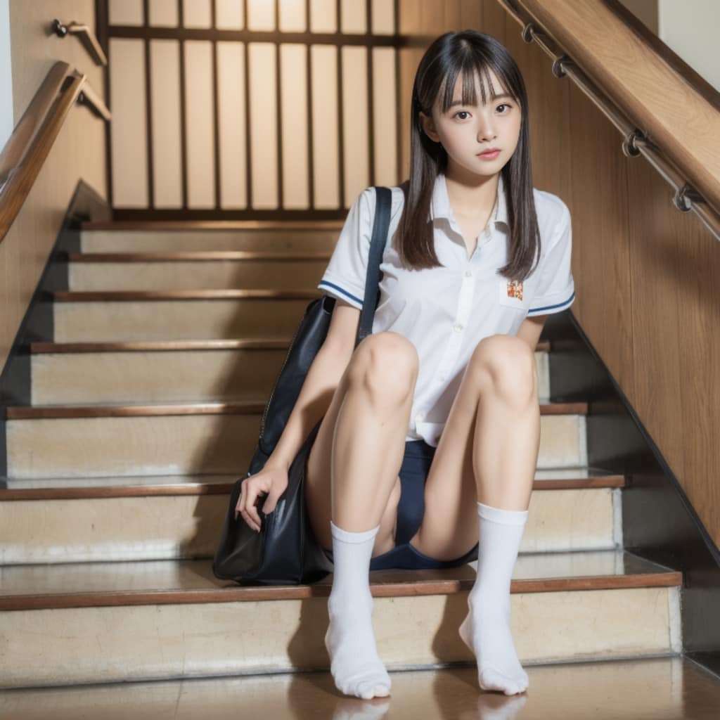 階段＆屋上パンチラ集③