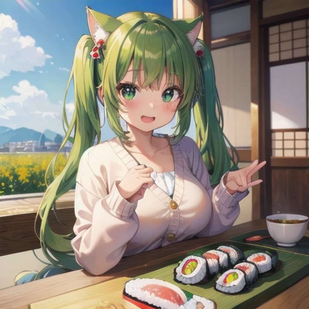 初音ミクの寿司