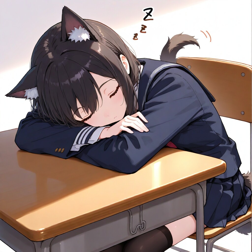 いねむりにゃんこ