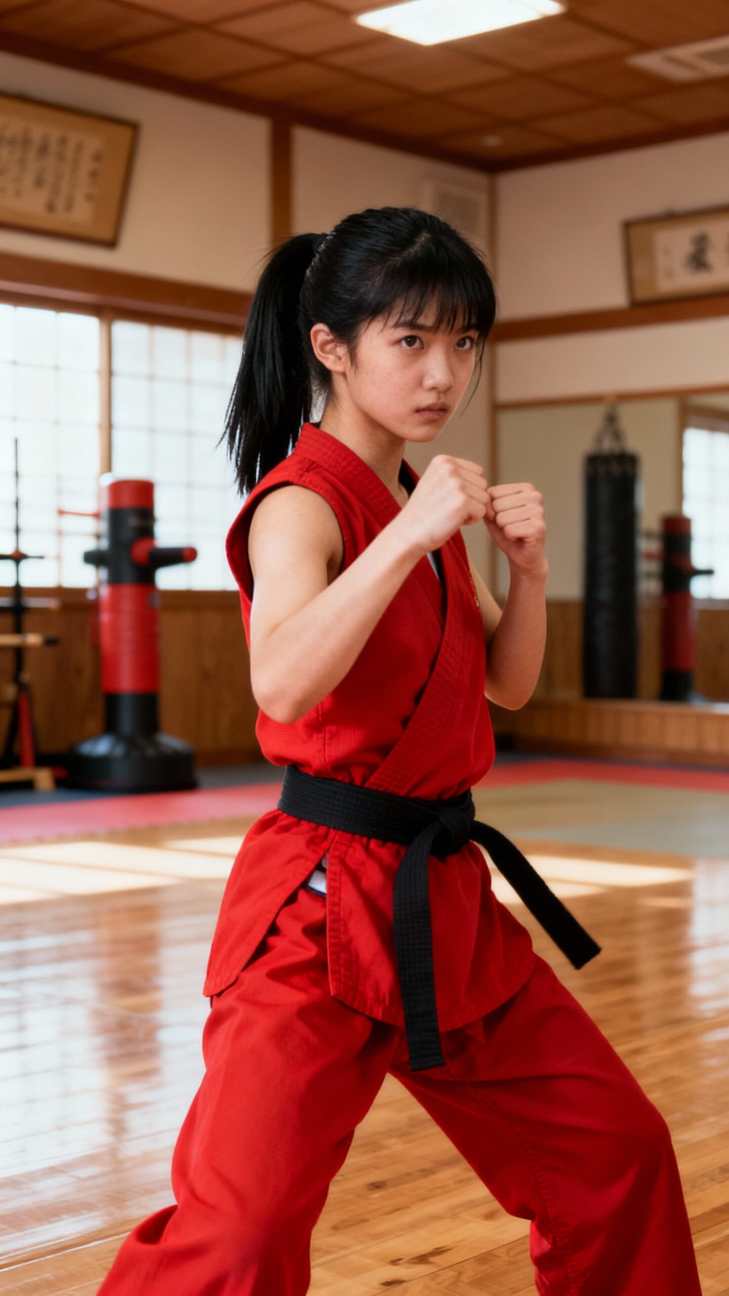 空手女子