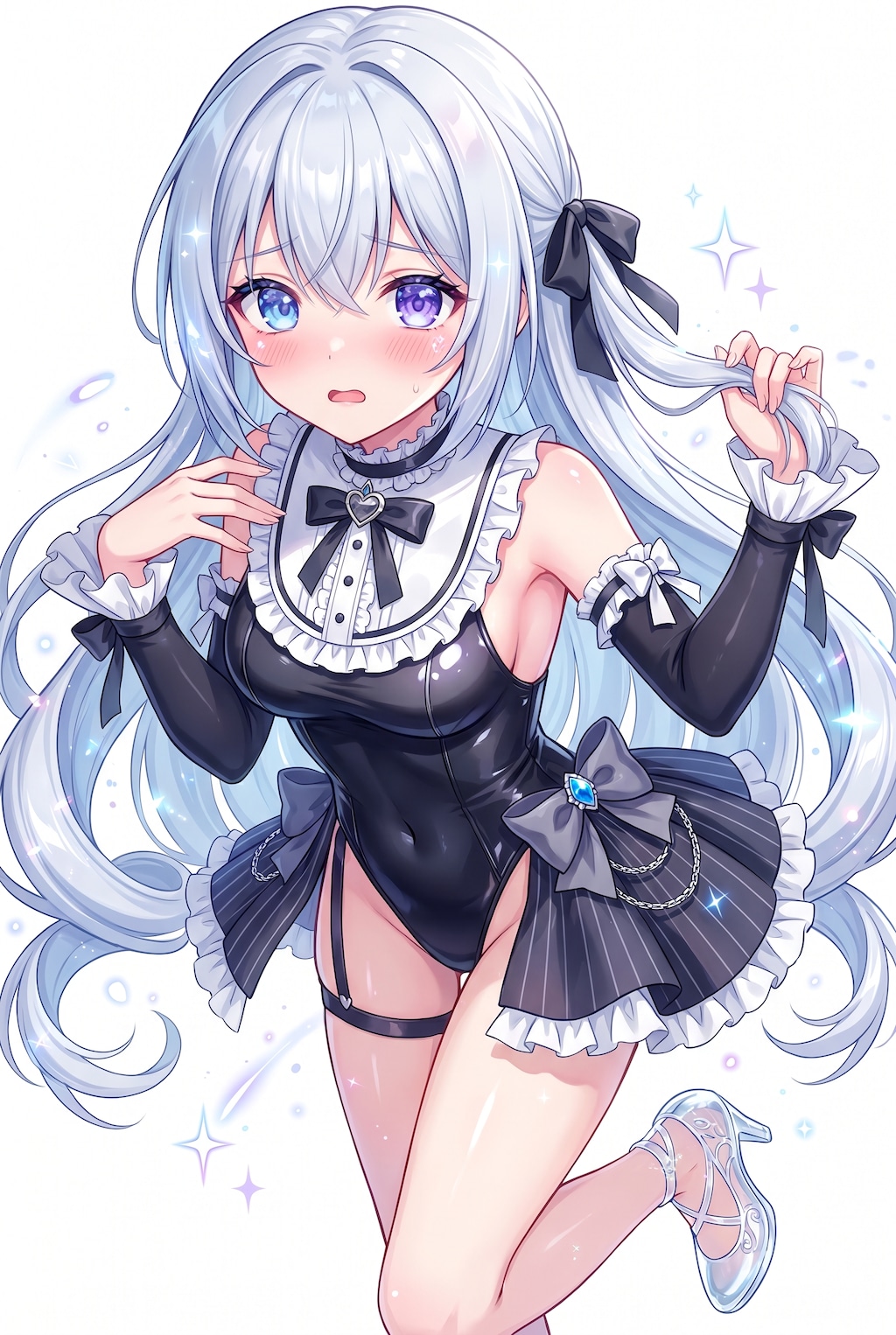 銀彩瞳の羞花