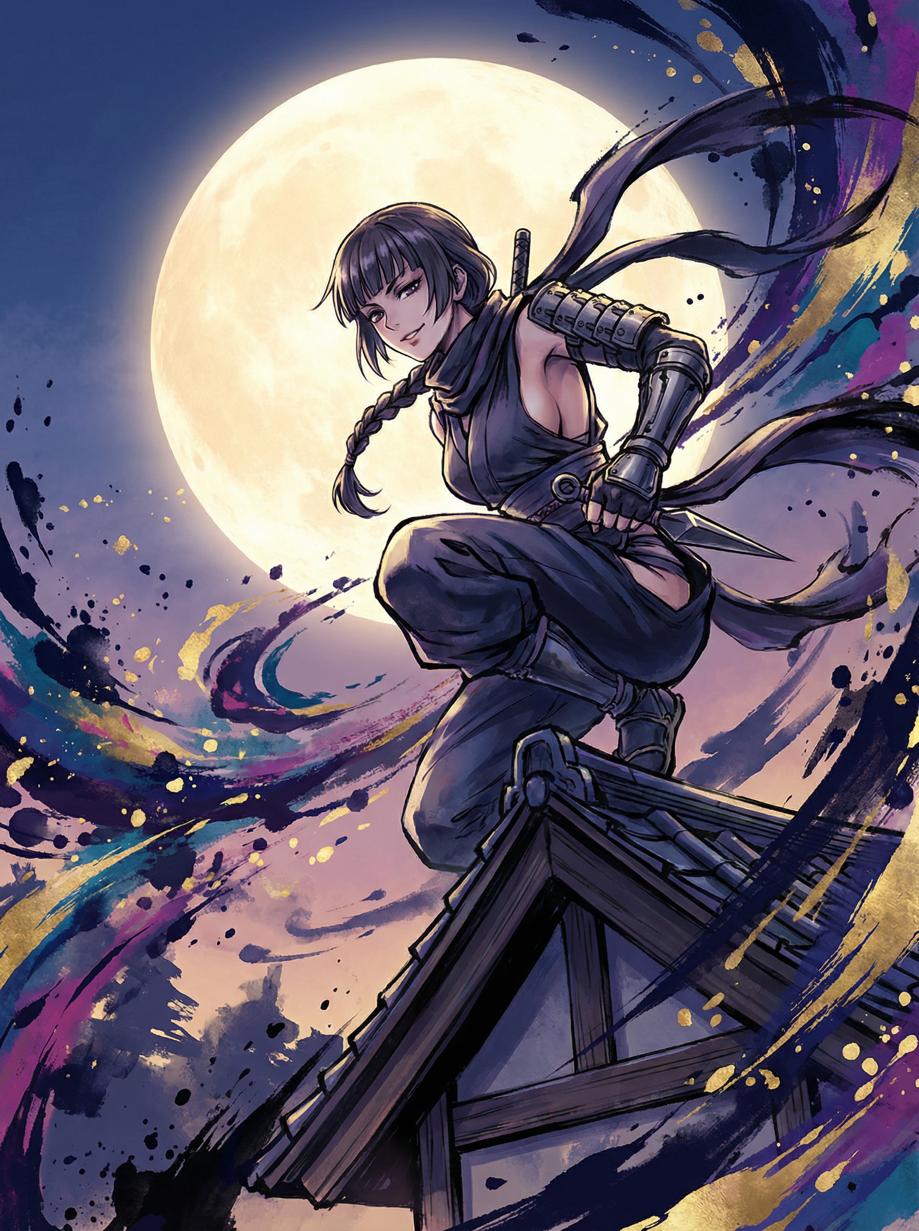 くノ一ガール | の人気AIイラスト・グラビア