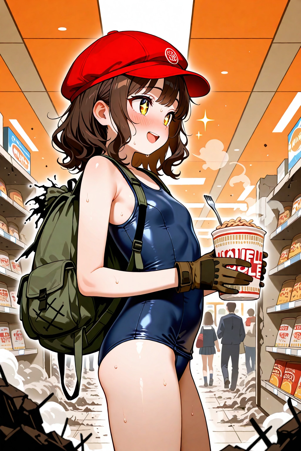 ちょいデカカプヌふわ子