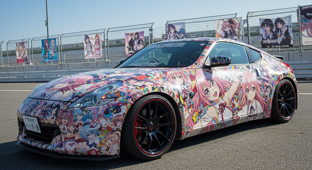 アニメキャラ痛車370Z
