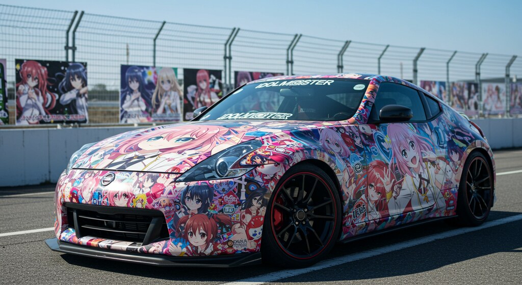 アニメキャラ痛車370Z