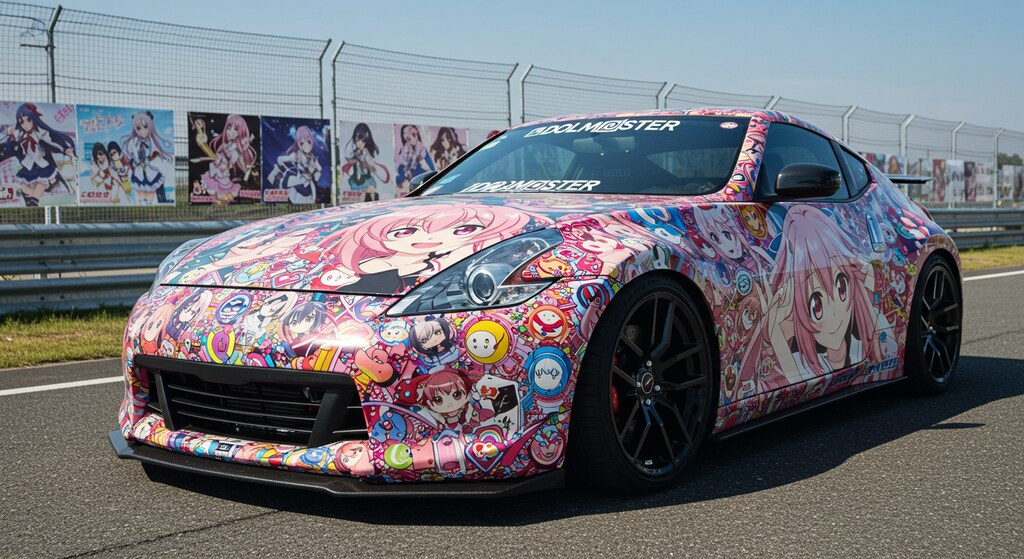 アニメキャラ痛車370Z