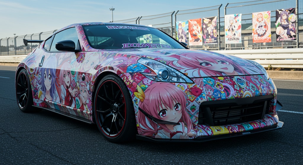 アニメキャラ痛車370Z