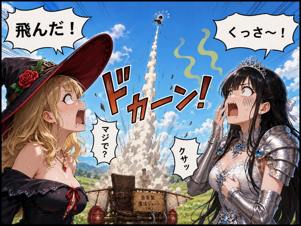 魔法飛行実験の顛末