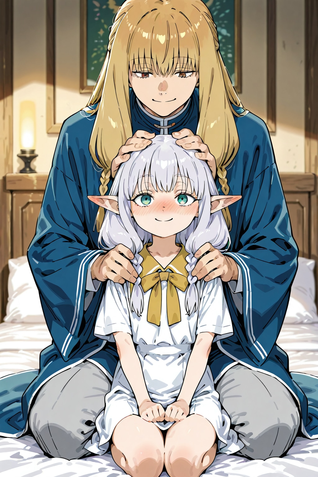 あの…なでなでしてもいいですか❓