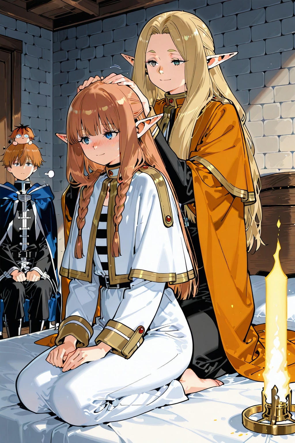 あの…なでなでしてもいいですか❓