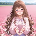 チューリップ畑 2枚目