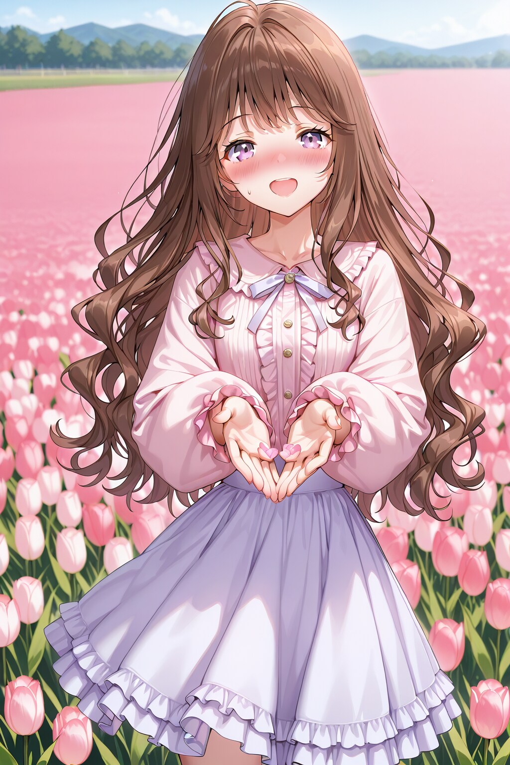 チューリップ畑