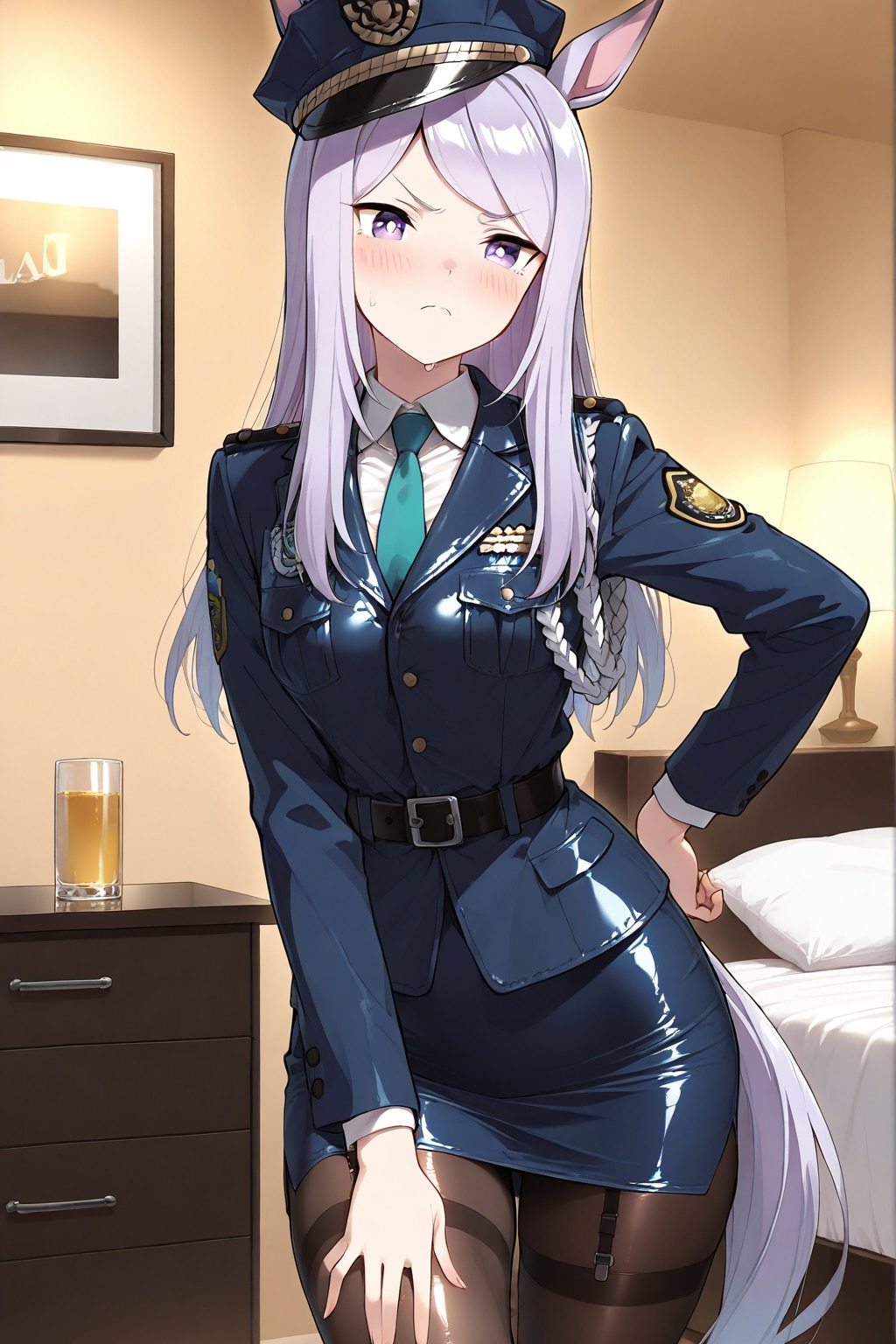 ミニスカポリスマックイーン