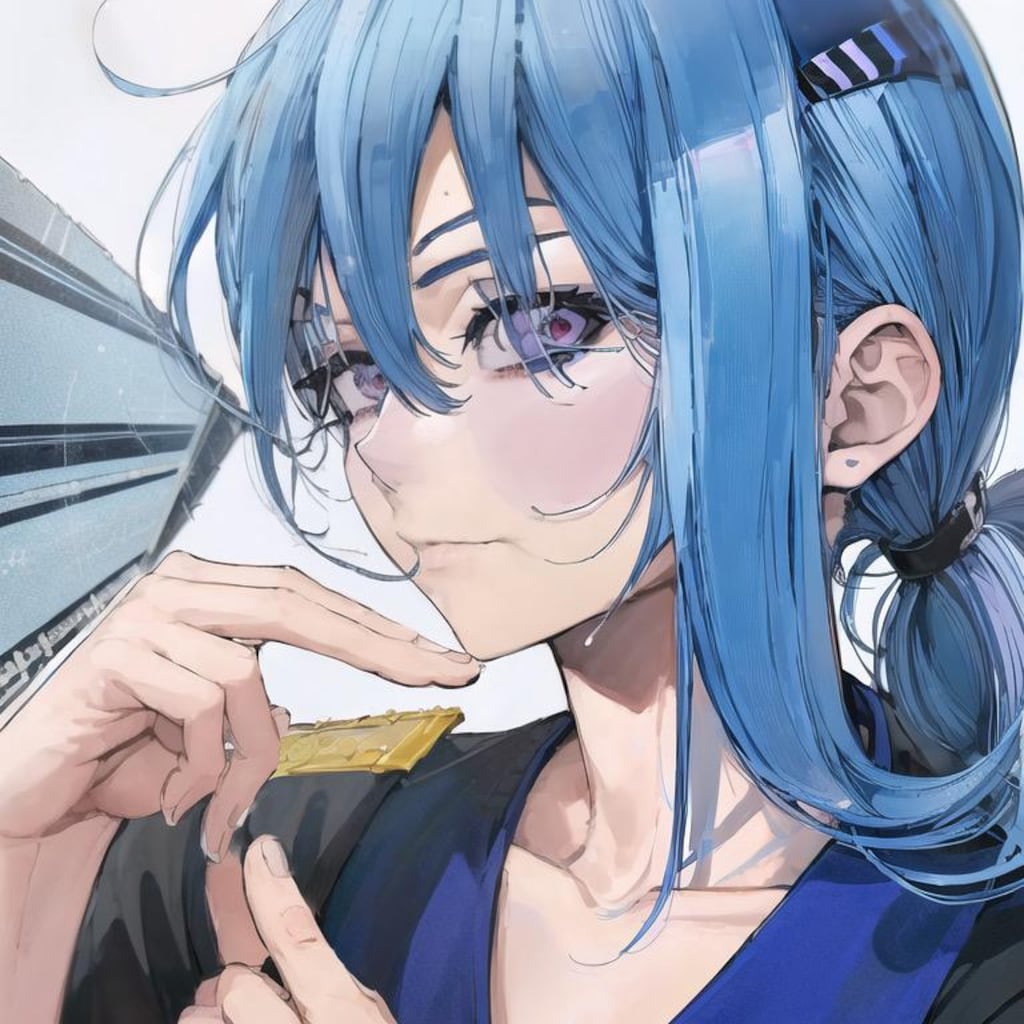 昔のモデルでブルーダリアちゃん