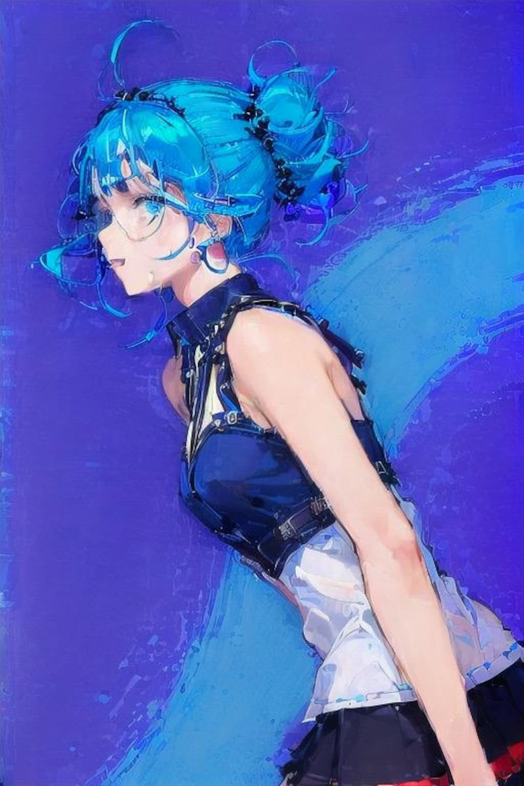 昔のモデルでブルーダリアちゃん