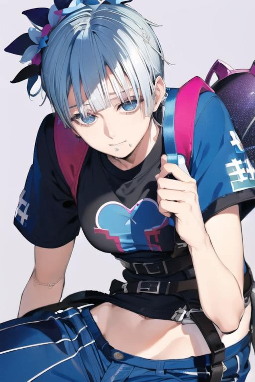 昔のモデルでブルーダリアちゃん