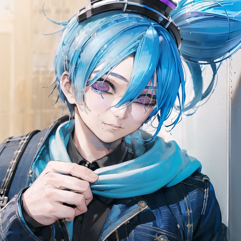 昔のモデルでブルーダリアちゃん | の人気AIイラスト・グラビア