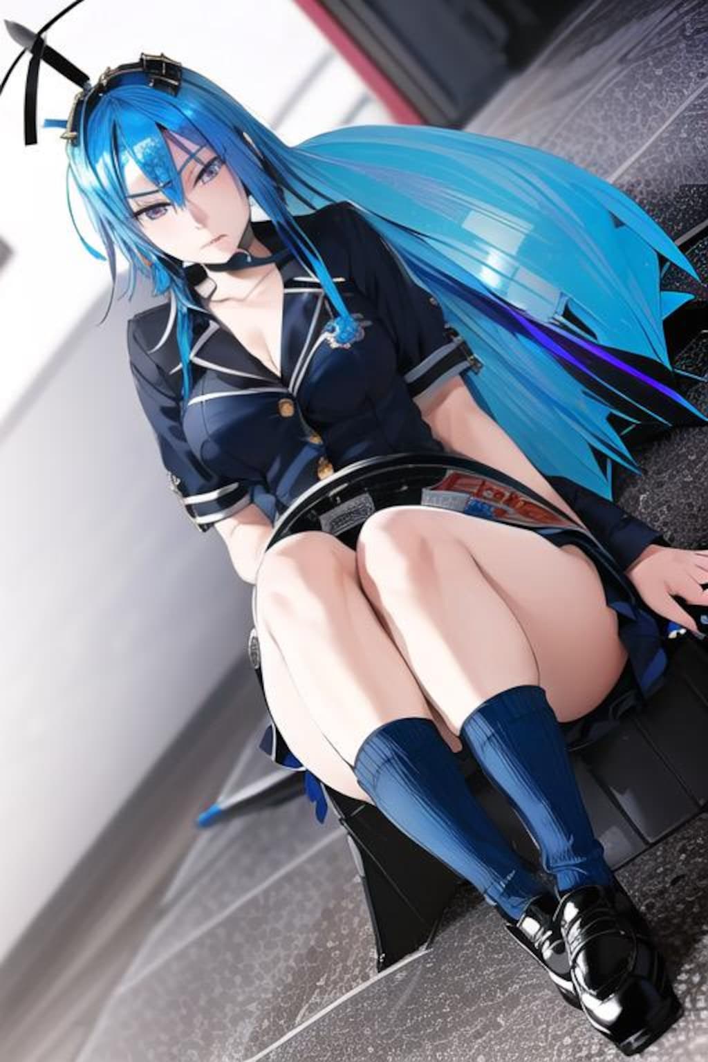 昔のモデルでブルーダリアちゃん