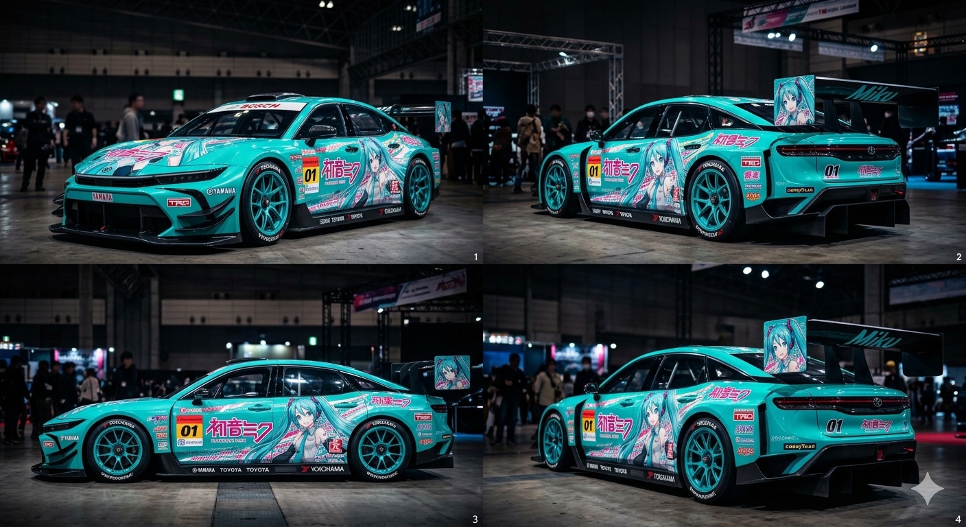 初音ミククラウンツーリングカー